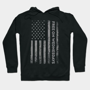 Free On Wednesdays Funny Biden Hoodie